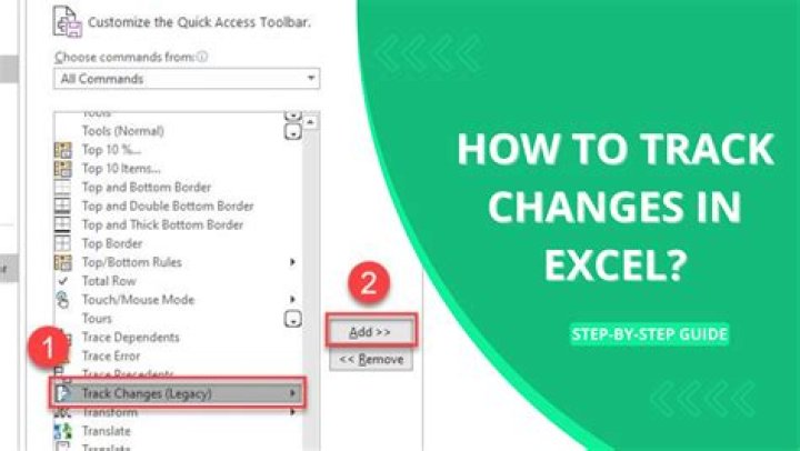 Can you track changes in Access?