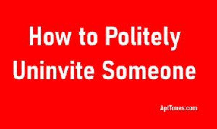 Can you uninvite someone from a meeting?