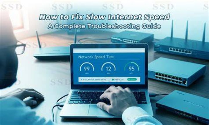 How do I fix a slow network?