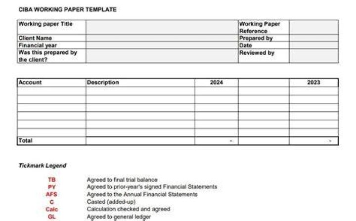 How do you make working papers?
