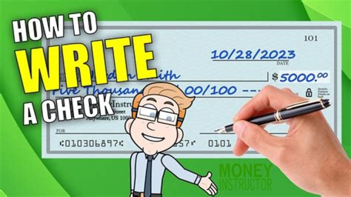How do you write 2 150 on a check?