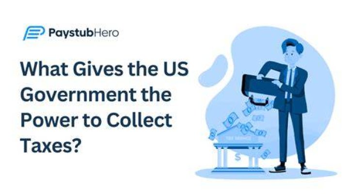 How does the US government collect taxes?