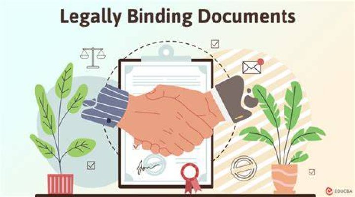 Is a document signed by two people legally binding?