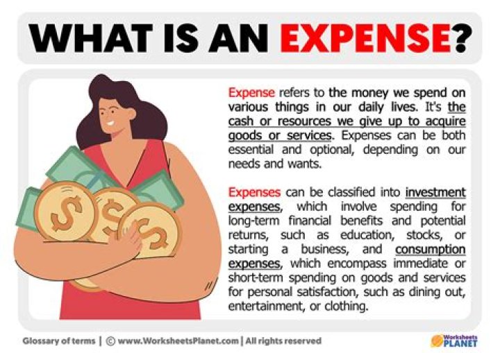 What does it mean when something is expensed?