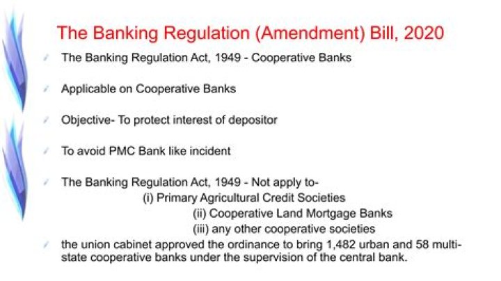 What is Banking Regulation Act 2020?