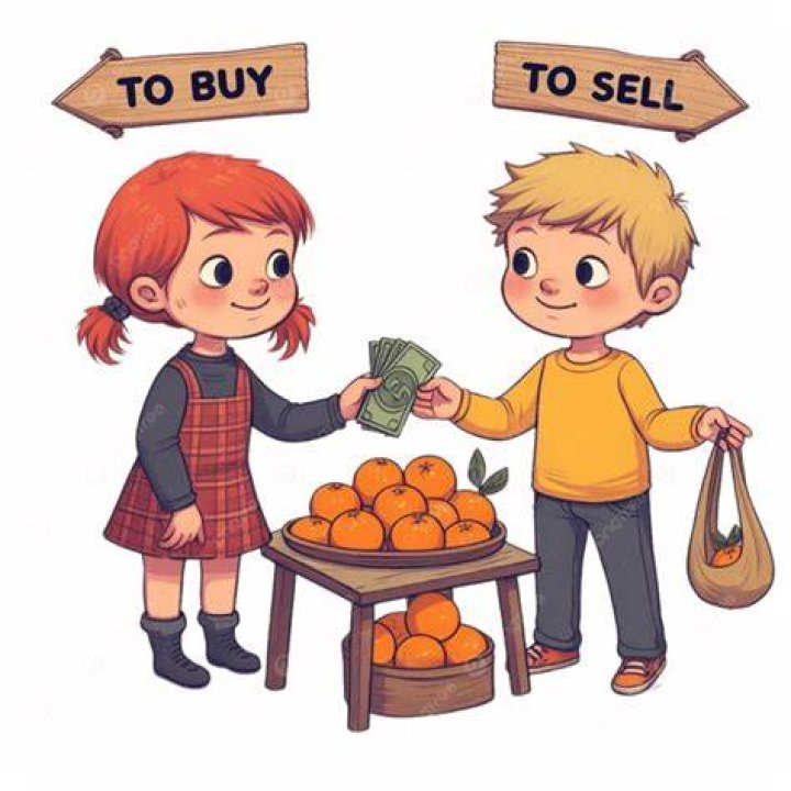 What is buying and selling items called?