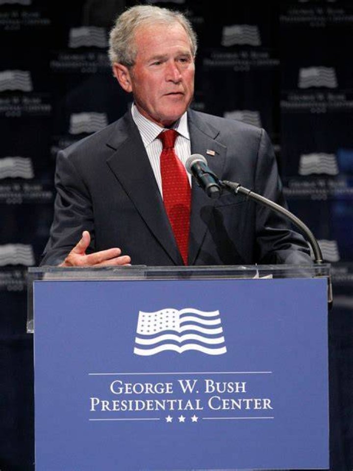 What is George W Bush criticized for?