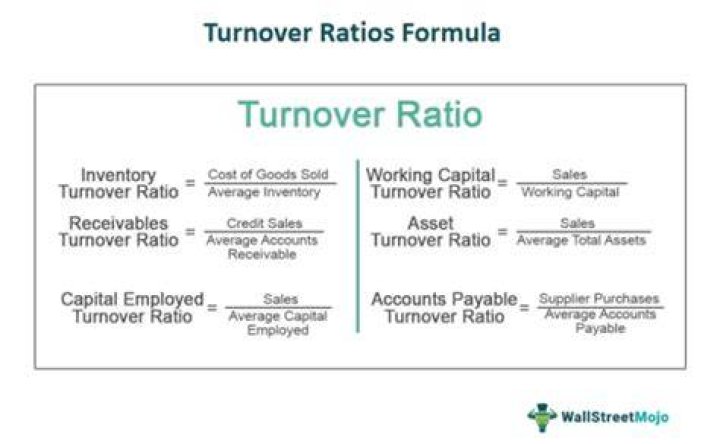 What is turnover ratio in business?