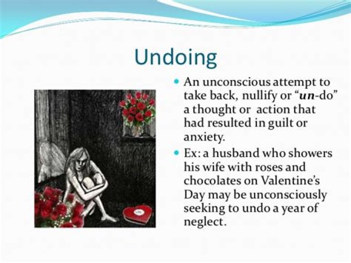 What is undoing defense mechanism?