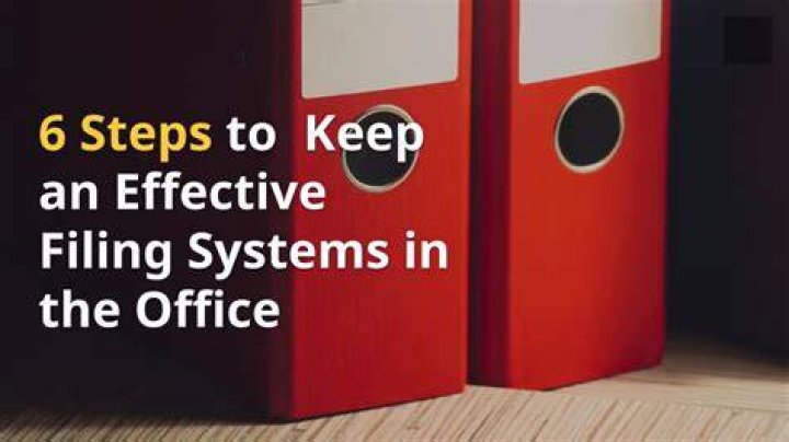 Why is filing important in an office?
