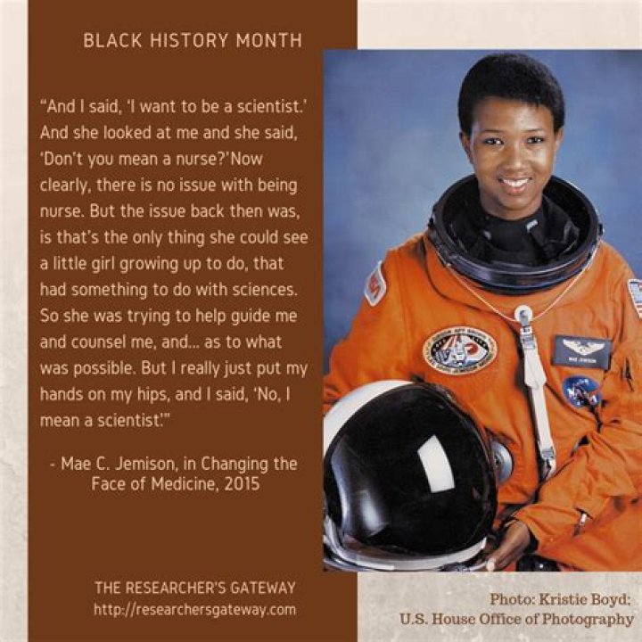Why is Mae Jemison important in history?